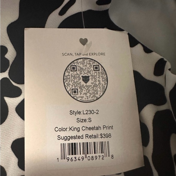 Revolve Lita by Ciara Tie Front Jumpsuit in King Cheetah Print NWT-$398 - Picture 6 of 7